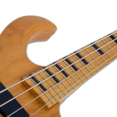 Schecter Riot-4 Session Bass, Aged Natural Satin image 16