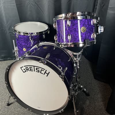Gretsch Broadkaster Shell Set 2024 - Purple Marine Pearl *SPECIAL OFFER* image 6