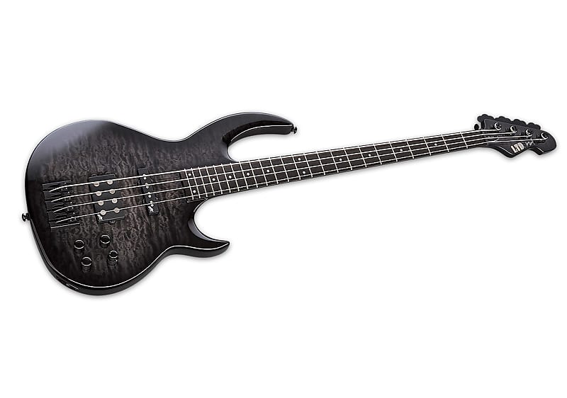 ESPさん専用 ESP LTD BB-1004QM See Thru Black | Reverb