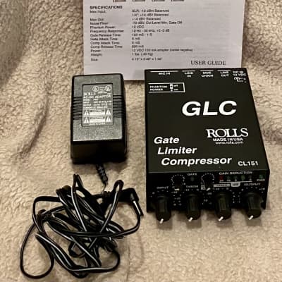 Rolls CL151 GLC Gate Limiter Compressor Microphone Preamp image 4