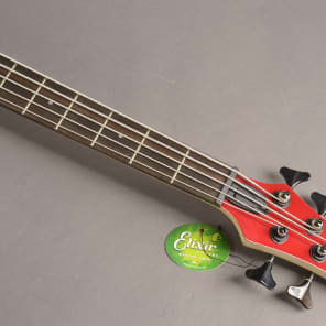 Ibanez SR255CA 5-Strings Electric Bass Guitar Candy Apple Red image 7