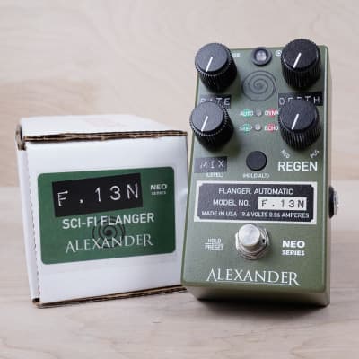 Reverb.com listing, price, conditions, and images for alexander-pedals-f-13-flanger