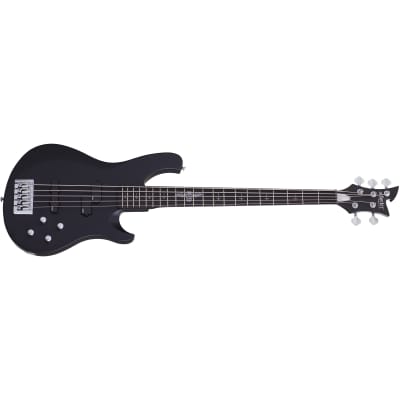 Schecter Johnny Christ 5 Bass Satin Black + FREE GIG BAG - SBK 5-String Electric Bass - BRAND NEW for sale