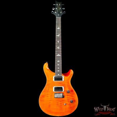 Paul Reed Smith PRS Wild West Guitars 2023 Special Run CE 24 Painted Black Neck 57/08 Pickups Orange image 3
