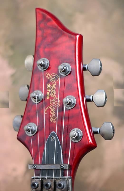 ESP Grassroots G-FR (Forest) 62GT LH 2012 See-Thru Red | Reverb ESP Grassroots G-FR (Forest) 62GT LH 2012 See-Thru Red | Reverb