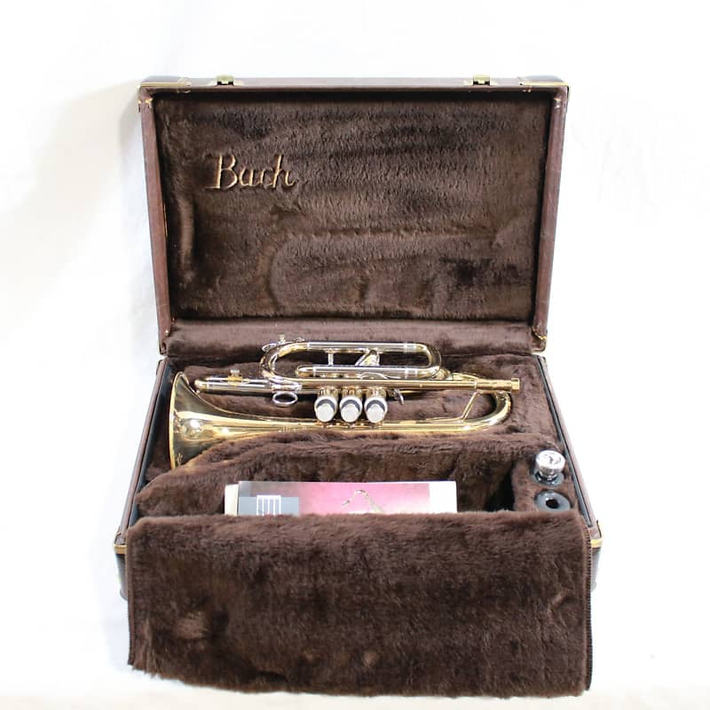Early 90's Bach Stradivarius ML 184 Cornet w/ Case