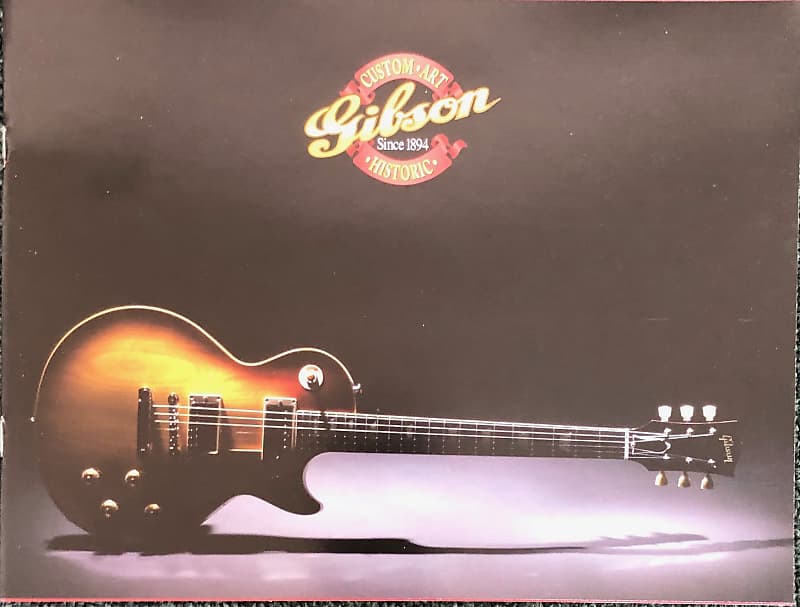 Gibson 2004 Catalog "Custom/ Art/ Historic" 2004 Reverb
