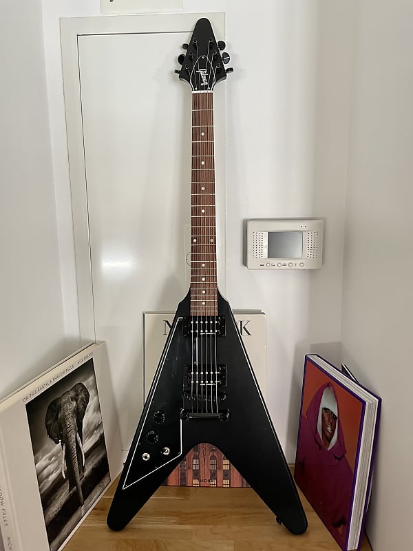 Gibson Flying V Tribute Ebony 2019 Lefty image 1