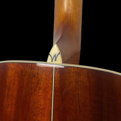 Washburn WG7S-O 6-string Acoustic Guitar, Natural Gloss image 11