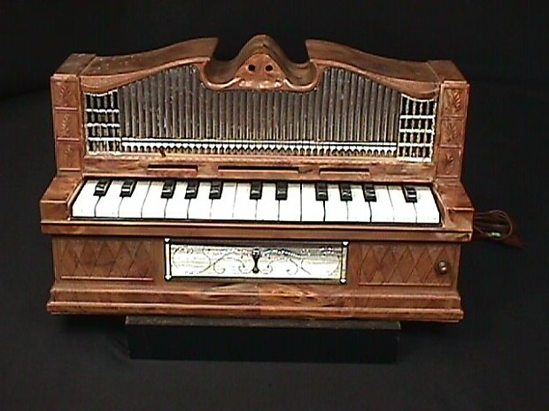 Emenee electric store golden pipe organ