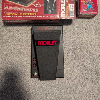 Reverb.com listing, price, conditions, and images for morley-vai-1-steve-vai-bad-horsie-wah