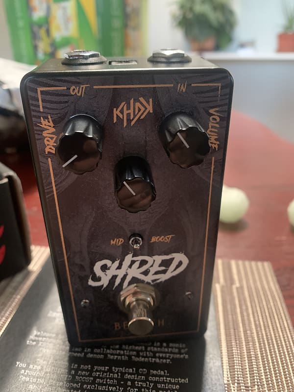 KHDK Electronics SHRED (Bernth) Guitar Pedal Reverb