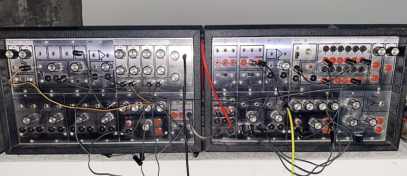 PAIA Model 4700 Modular Synthesizer W/ (2) Unopened mult kits + Audio & CV cables image 1