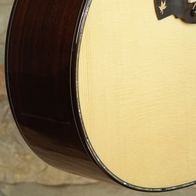 CRAFTER AL G-1000ce - Grand Auditorium Cutaway Solid Rosewood Amplificata DS2 - Natural image 12
