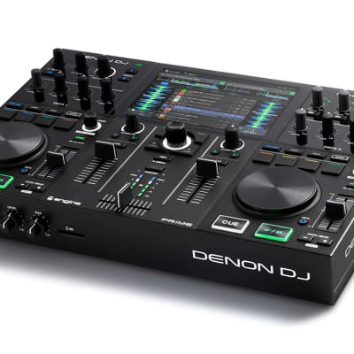 Denon DJ Prime Go with Decksaver! Rechargeable Battery-powered, Standalone DJ System with WiFi Streaming image 1