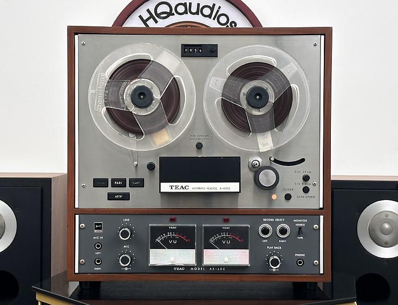 TEAC A-4010S REEL-TO-REEL TAPE DECK – FULLY RESTORED – 1-YEAR WARRANTY  			