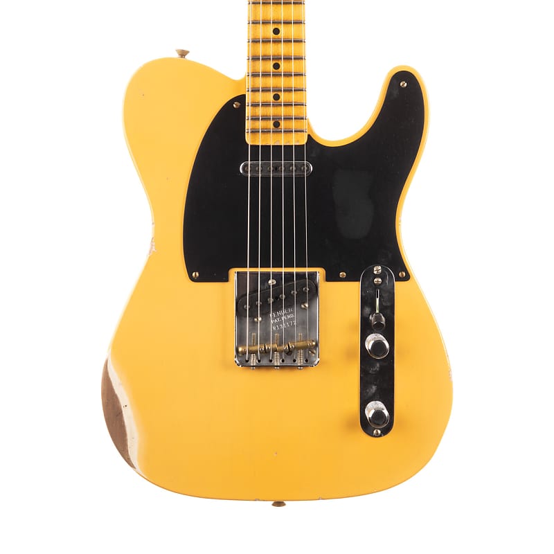 Fender Custom Shop Tomatillo Blackguard Telecaster Relic - | Reverb