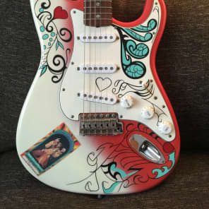 FENDER CUSTOM SHOP Jimi Hendrix Monterey Pop Festival 1965 Fender Stratocaster 1997 image 13