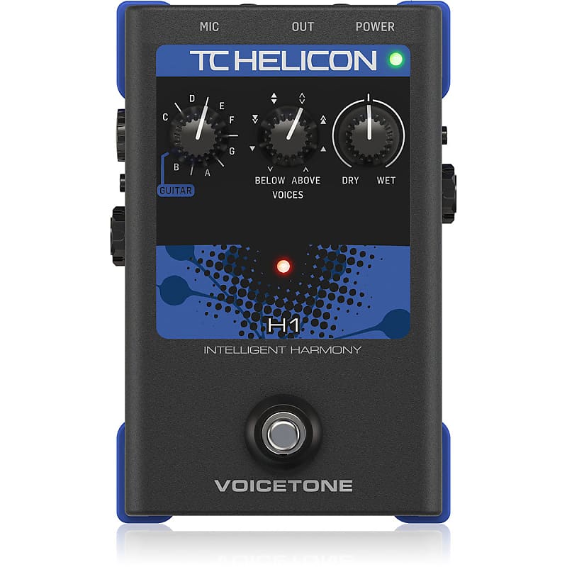 TC Helicon Voicetone H1 Guitar Controlled Vocal Harmony | Reverb