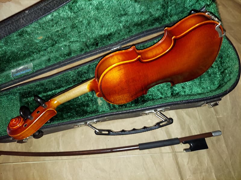 バイオリン　鈴木　SUZUKI  4/4 stradivarius copy Suzuki 3/4 Size Violins for sale | eBay