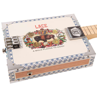 Lace Cigar Box Electric Guitar ~ 3 String ~ Buffalo Bill image 5