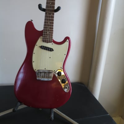 Fender Musicmaster II with Rosewood Fretboard 1964 - 1969 - Dakota Red image 13