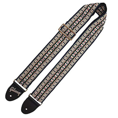Gibson ' The Retro ' Guitar Strap Green for sale