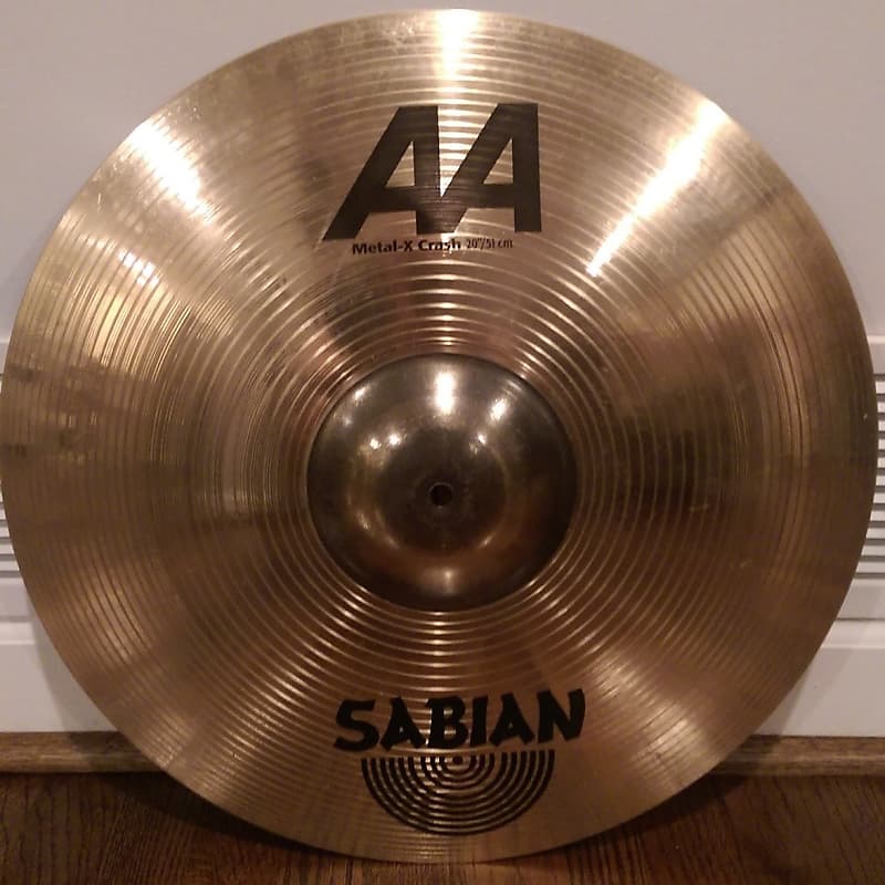 Sabian 20" AA Metal X Crash Cymbal 2006 - 2010 image 2