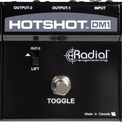 Radial HotShot DM1 Microphone Signal Footswitch image 1