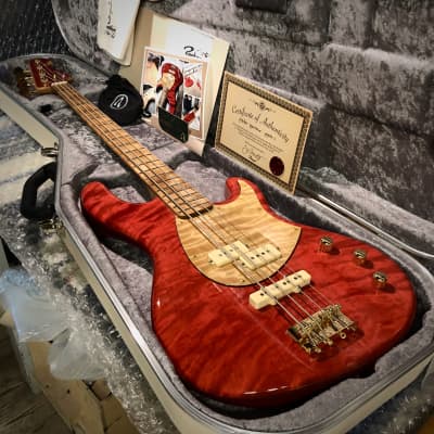Ruokangas Guitars Steam Deluxe  2021 Old Red image 10