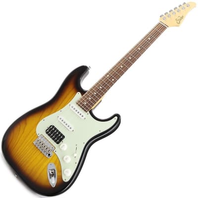 Suhr Guitars JE-Line Classic S Ash HSS (2 Tone Tobacco Burst 