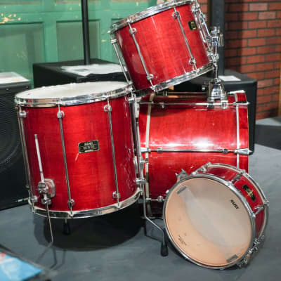 Mapex Mars Pro 5 Piece Drum Kit in Red Lacquer image 2