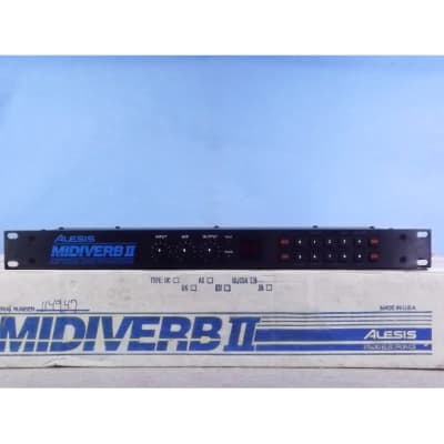 Alesis Midiverb II 16-Bit Digital Effects Processor w/ Power