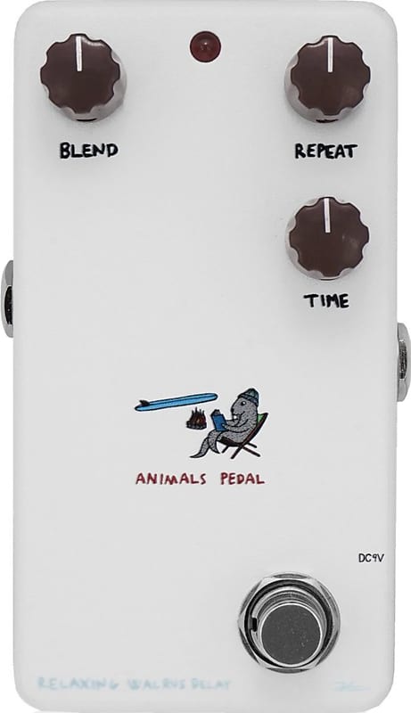 Animals Pedal Relaxing Walrus V2 Delay Pedal image 1