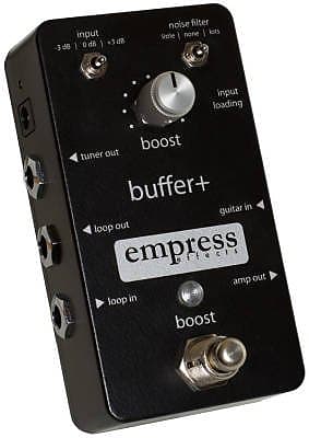 Empress Buffer+ Pedal with Boost & Filter image 1