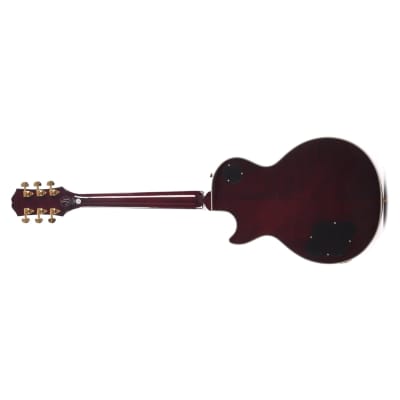 Epiphone Jerry Cantrell Signature "Wino" Les Paul Custom Guitar - Dark Wine Red image 5