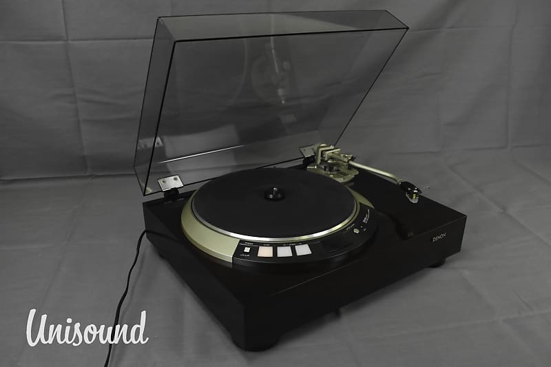 Denon DP-60L Direct Drive Record Player Turntable in Excellent Condition |  Reverb