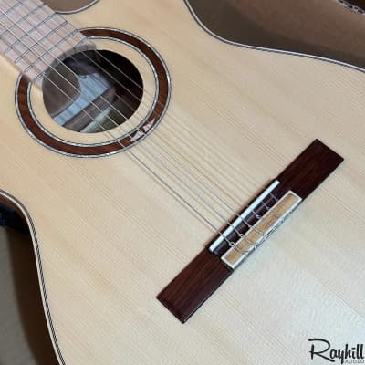 Ortega TZSM/2 Spain Solid Spruce & Maple Nylon String Classical Thomas Zwijsen Signature Acoustic Electric Guitar image 8