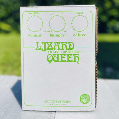 Electro-Harmonix / JHS "Big Box" Lizard Queen Octave Fuzz 2023 - Inverse Black / Green Limited Edition image 4