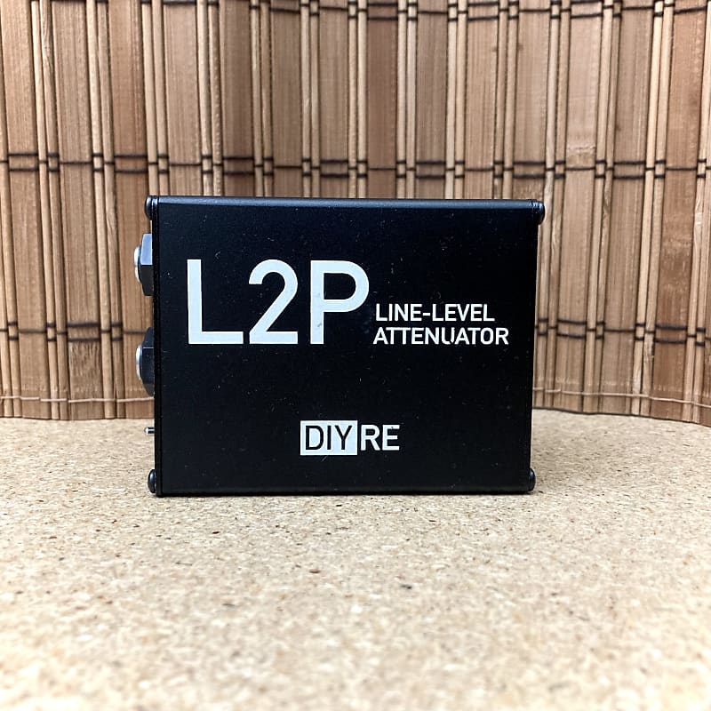 DIYRE L2P LineLevel Attenuator DIY Recording Equipment Reverb