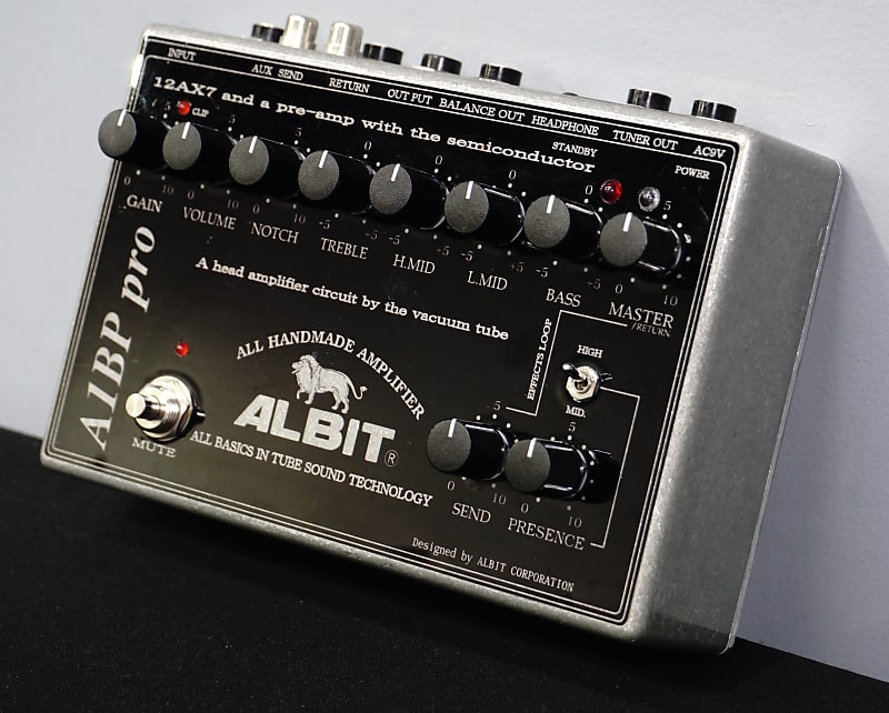 Albit A1BP PRO 12AX7 Tube & Pre-Amp W/ Semiconductor - Hand Built In Japan