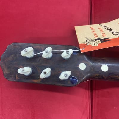 Maccaferri G30 Acoustic Guitar 1950's - Plastic with Original Hang Tag image 15