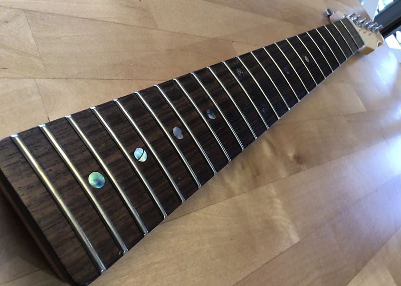 Sound Guitar Works Tele neck tuners plek rosewood maple bone Reverb