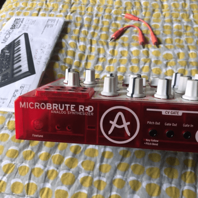 Arturia MicroBrute Red 25-Key Synthesizer 2014 - 2021 Red image 5
