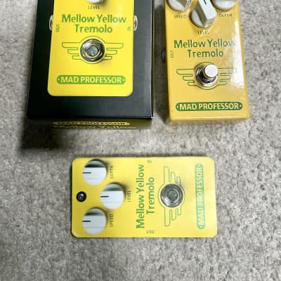Reverb.com listing, price, conditions, and images for mad-professor-mellow-yellow-tremolo