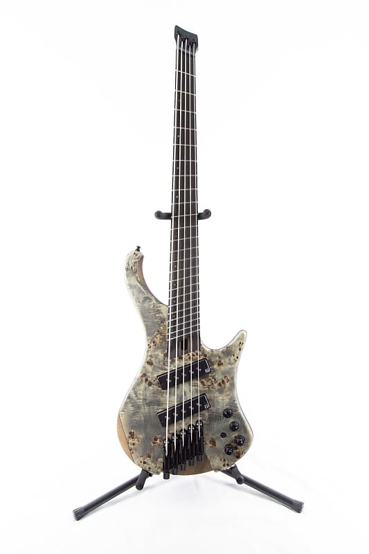 【ほぼ新品】ibanez EHB1505MS BIF Ibanez EHB1505MS-BIF Black Ice Flat headless bass guitar 5