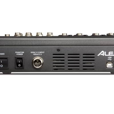 Alesis MultiMix 8 USB FX - 8-channel USB desktop Mixer with 4-XLR inputs, EQ, built-in Alesis FX and USB Stereo Output image 3