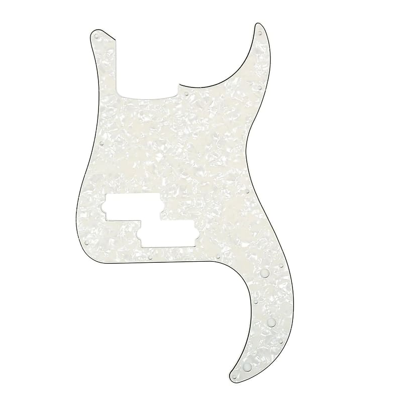 P Bass Pickguard For Precision Bass Guitar, 4Ply Pearl Reverb