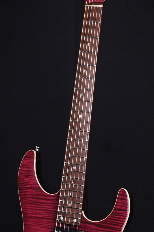 最終値下げ！T's Guitars DST-Pro 24 MH-Ltd 2020 T's Guitars DST-PRO 24 Mahogany Limited Custom Trans Purple