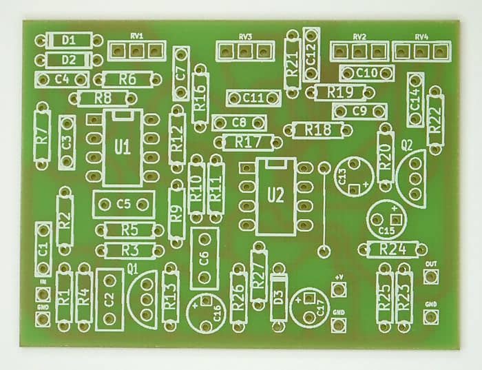 BB preamp PCB diy pedal Reverb UK
